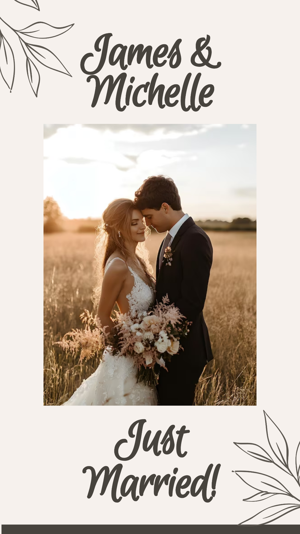 Wedding Instagram Story Template