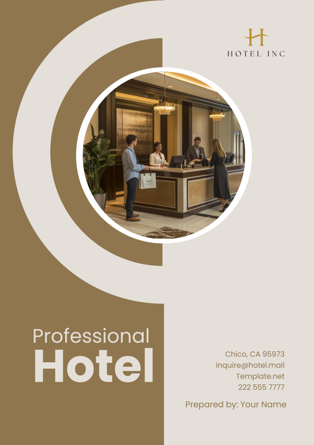 Professional Hotel Cover Page