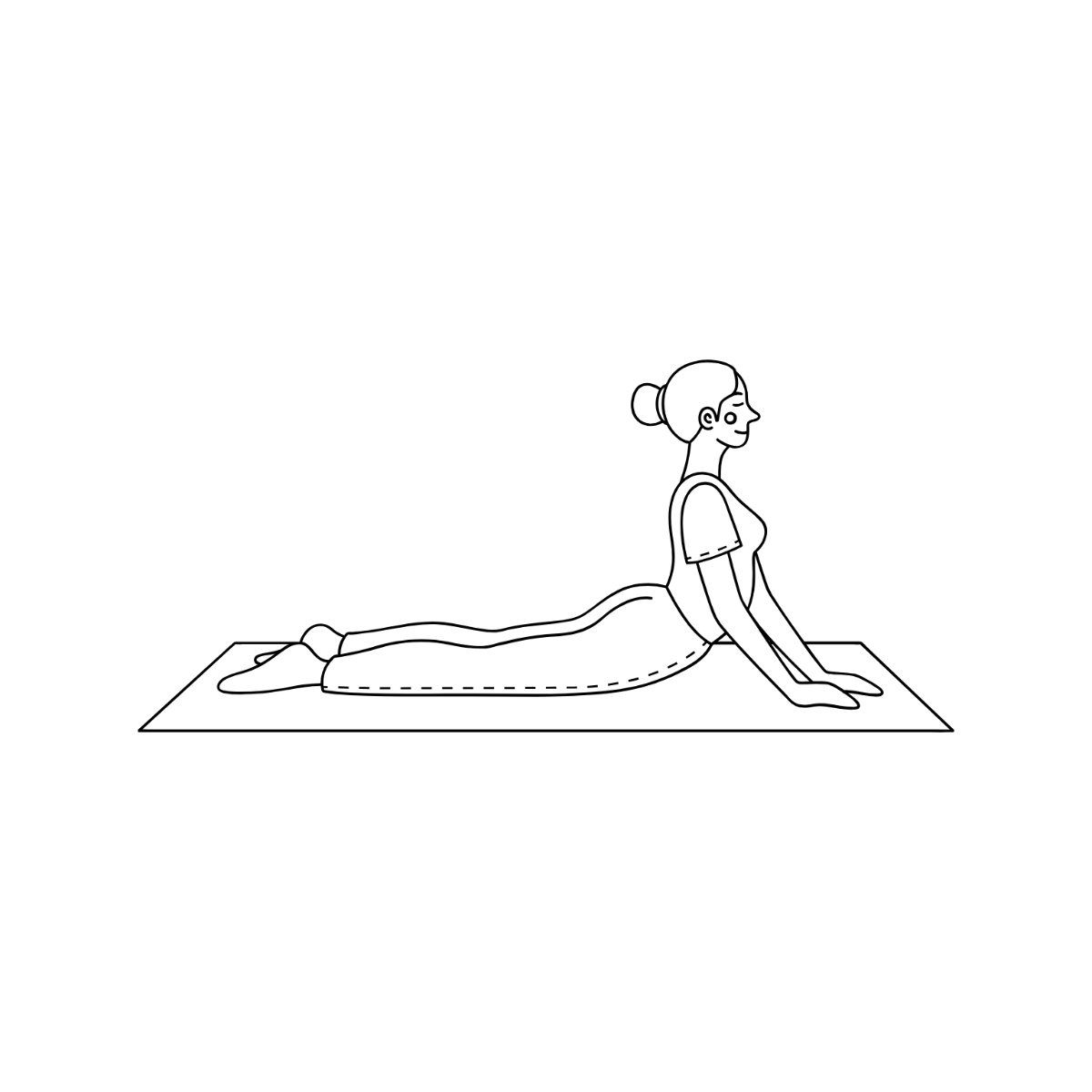 Hand-Drawn Yoga Clipart