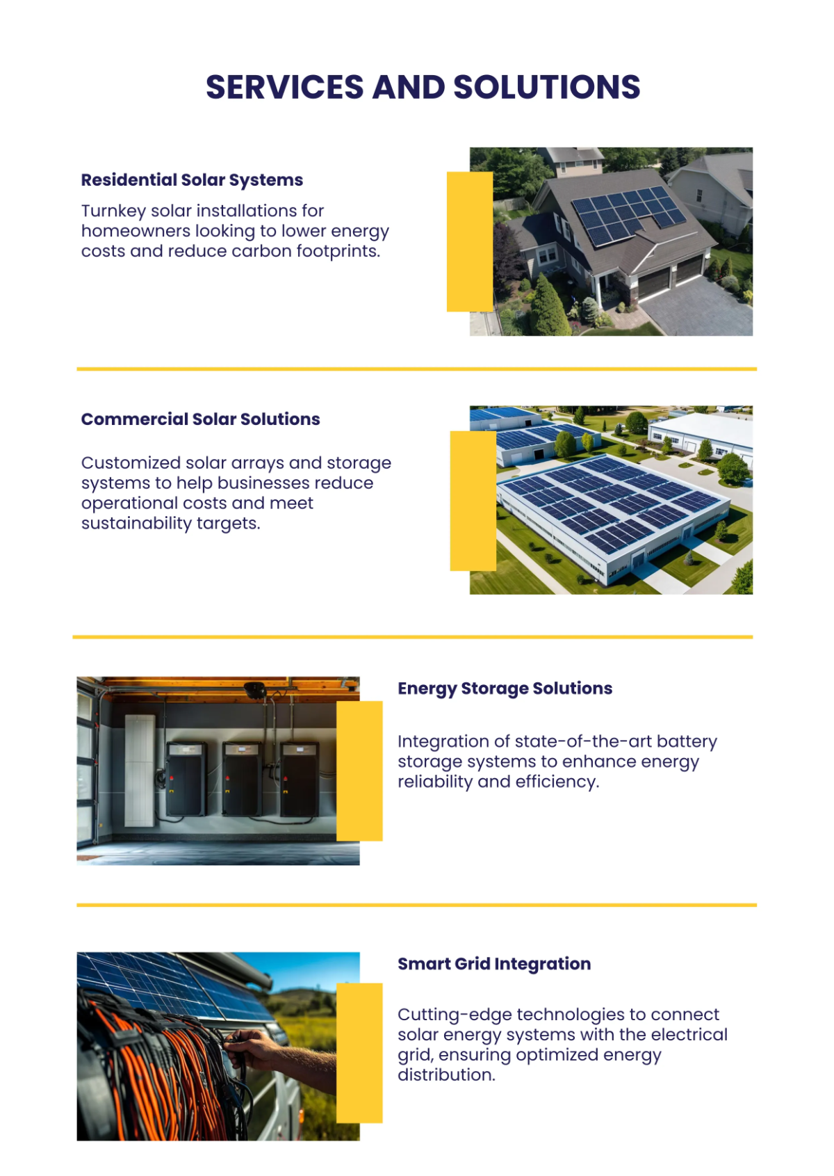 Free Solar Energy Profile Template to Edit Online