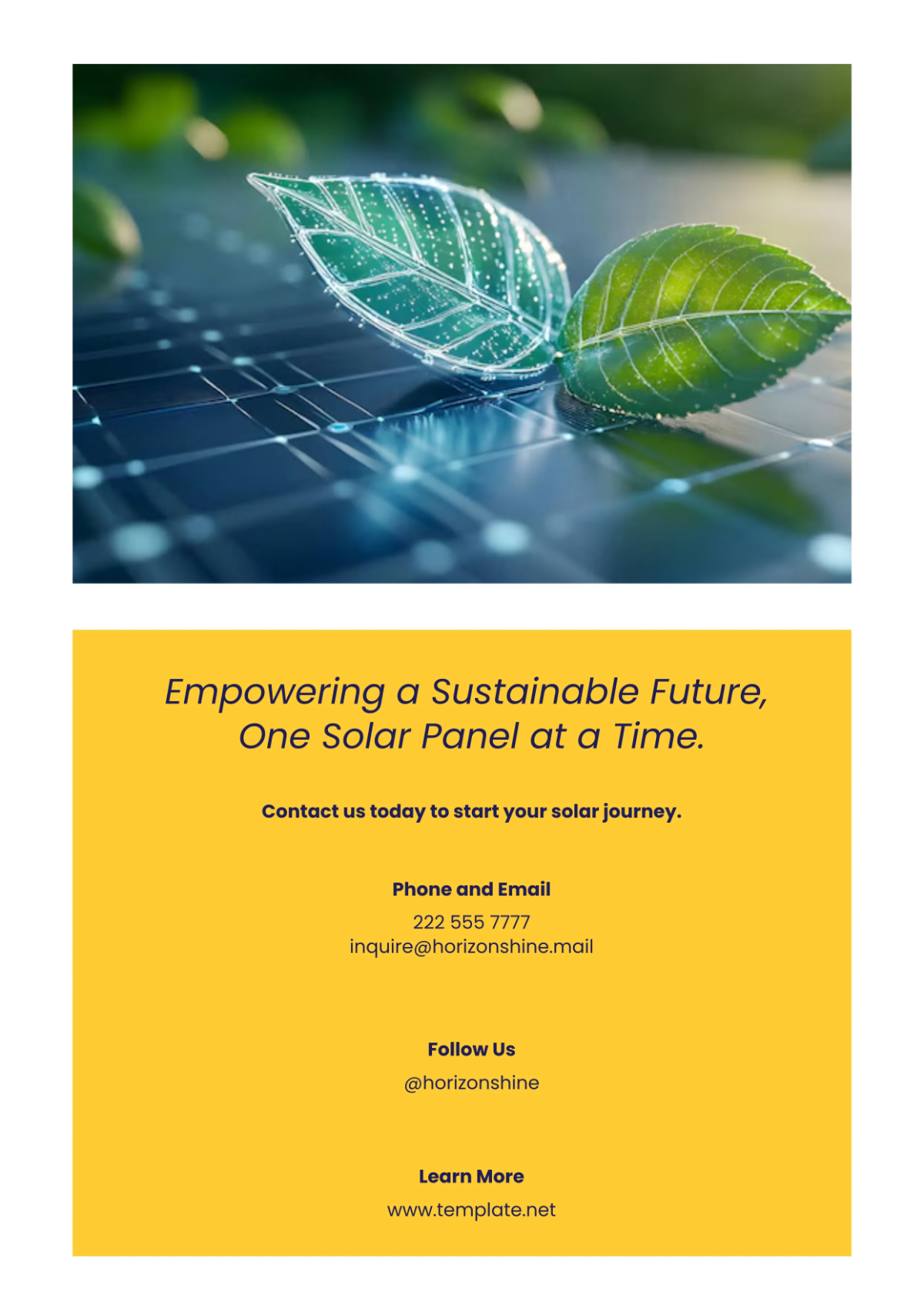 Free Solar Energy Profile Template to Edit Online