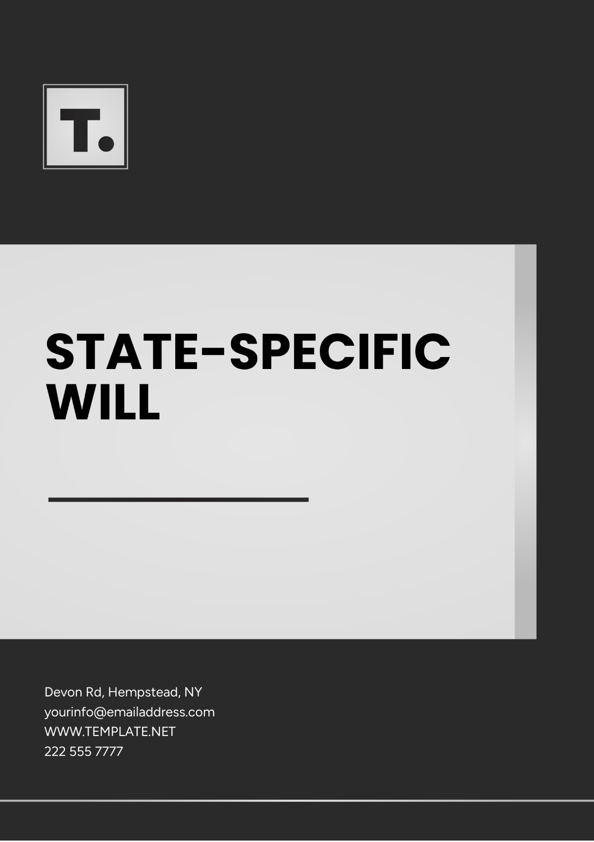 State-Specific Will Format Template - Edit Online & Download