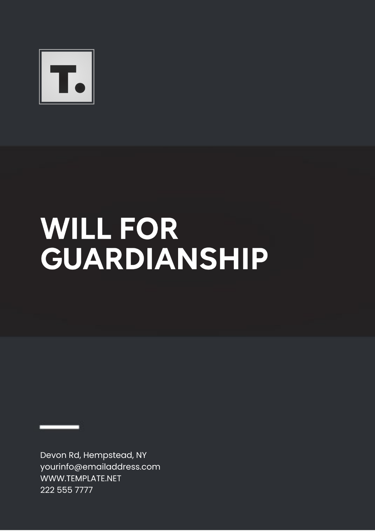 Will Outline for Guardianship Template - Edit Online & Download