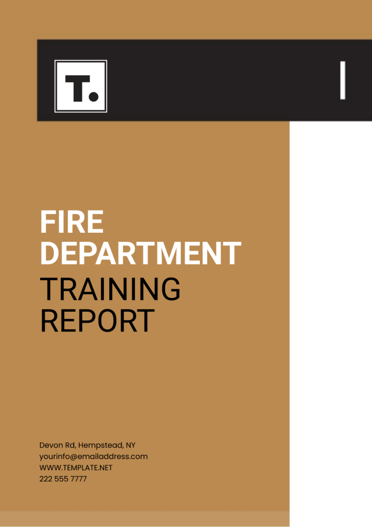 Fire Department Training Report Template - Edit Online & Download