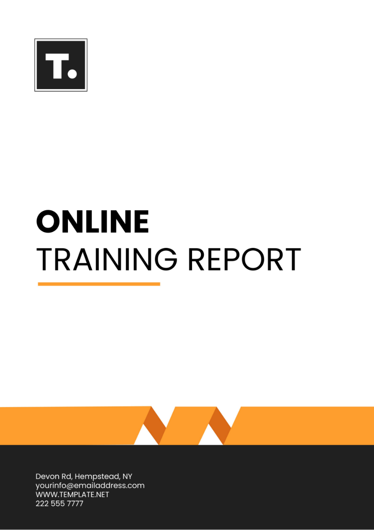 Online Training Report Layout Template - Edit Online & Download