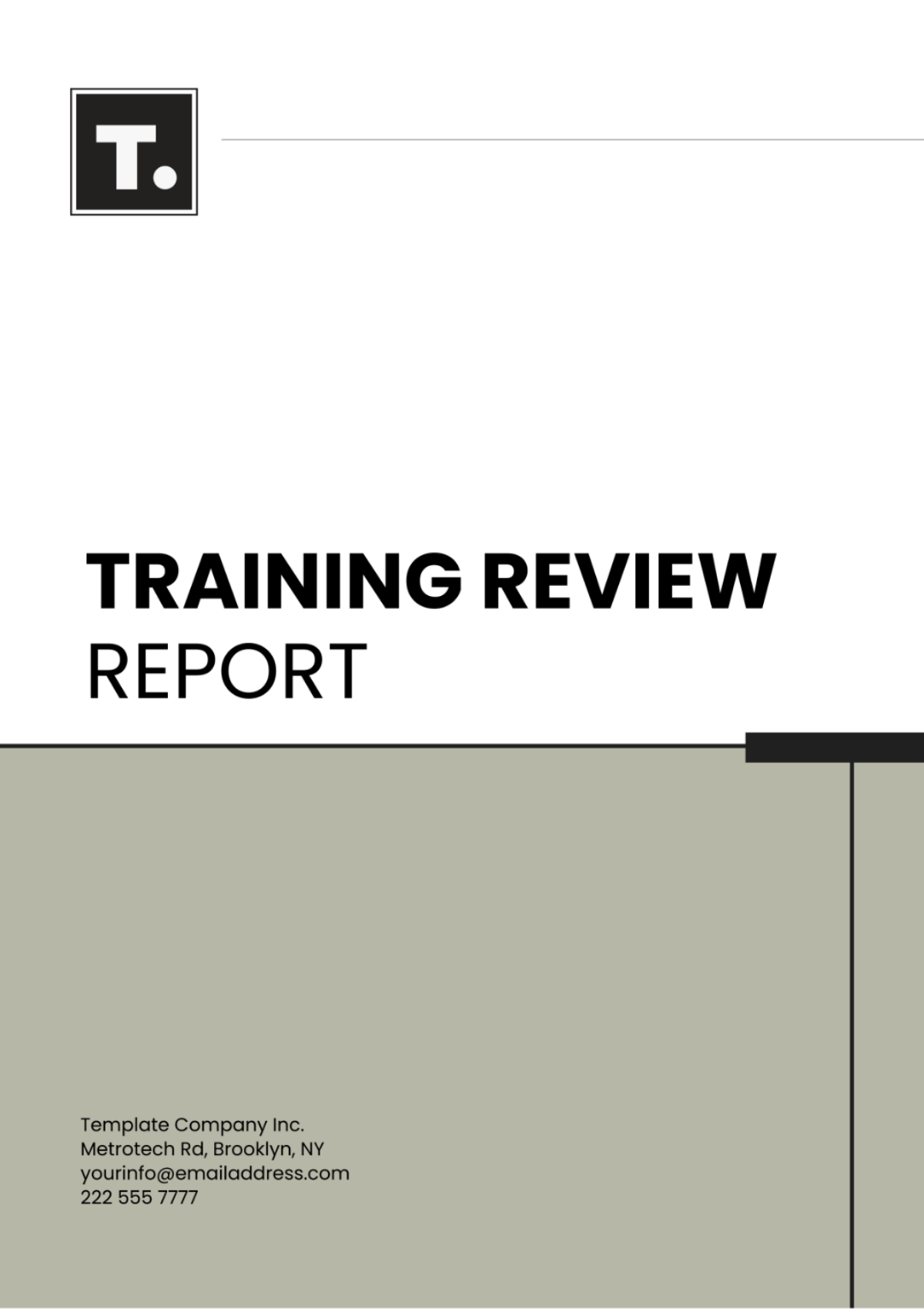 Training Review Report Template - Edit Online & Download