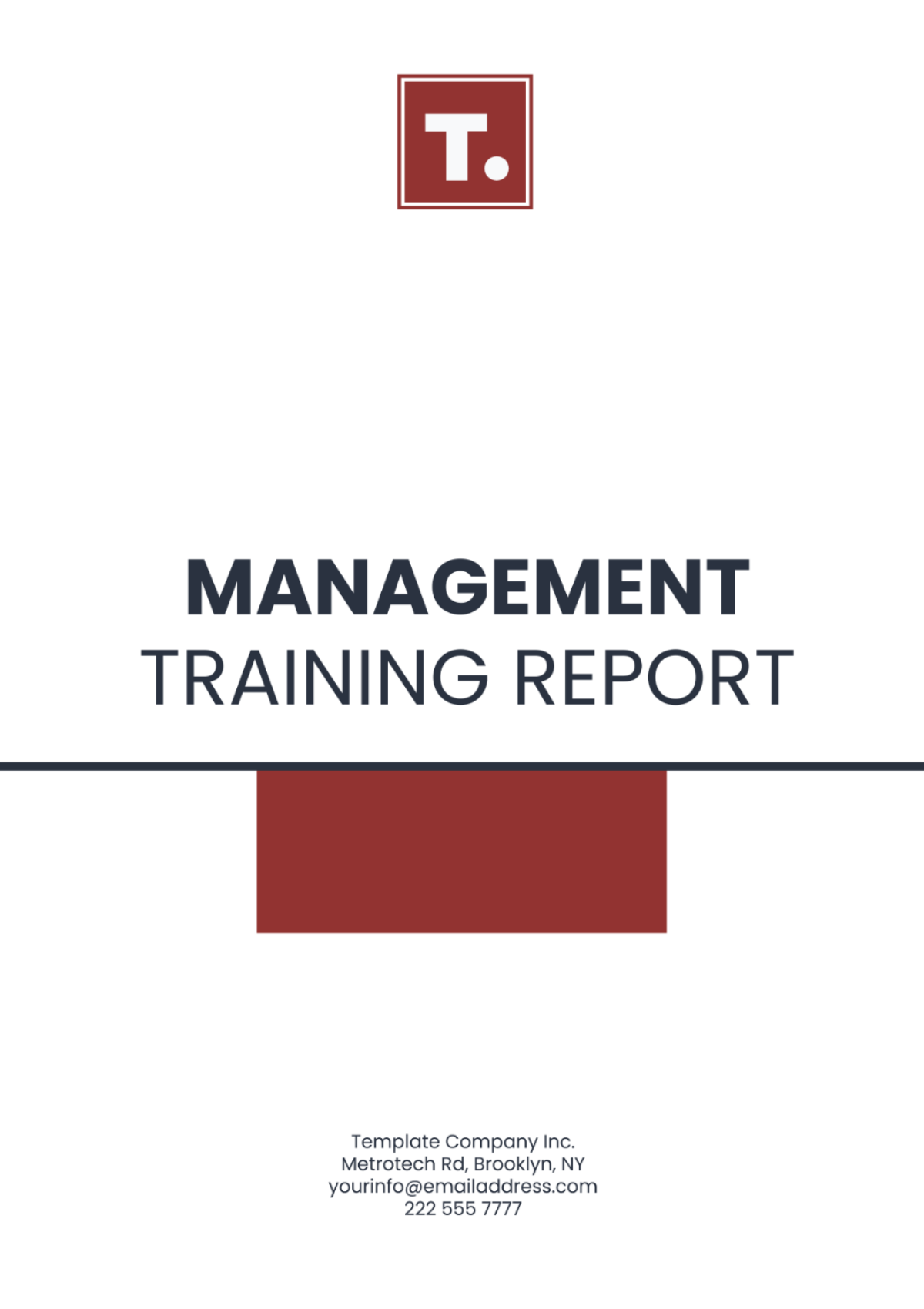 Management Training Report Template - Edit Online & Download