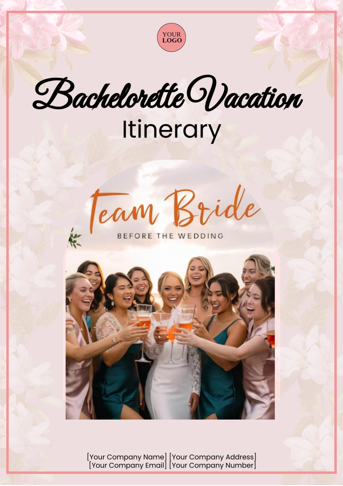 Free Bachelorette Itinerary Template To Edit Online Free Bachelorette Itinerary Template To Edit Online