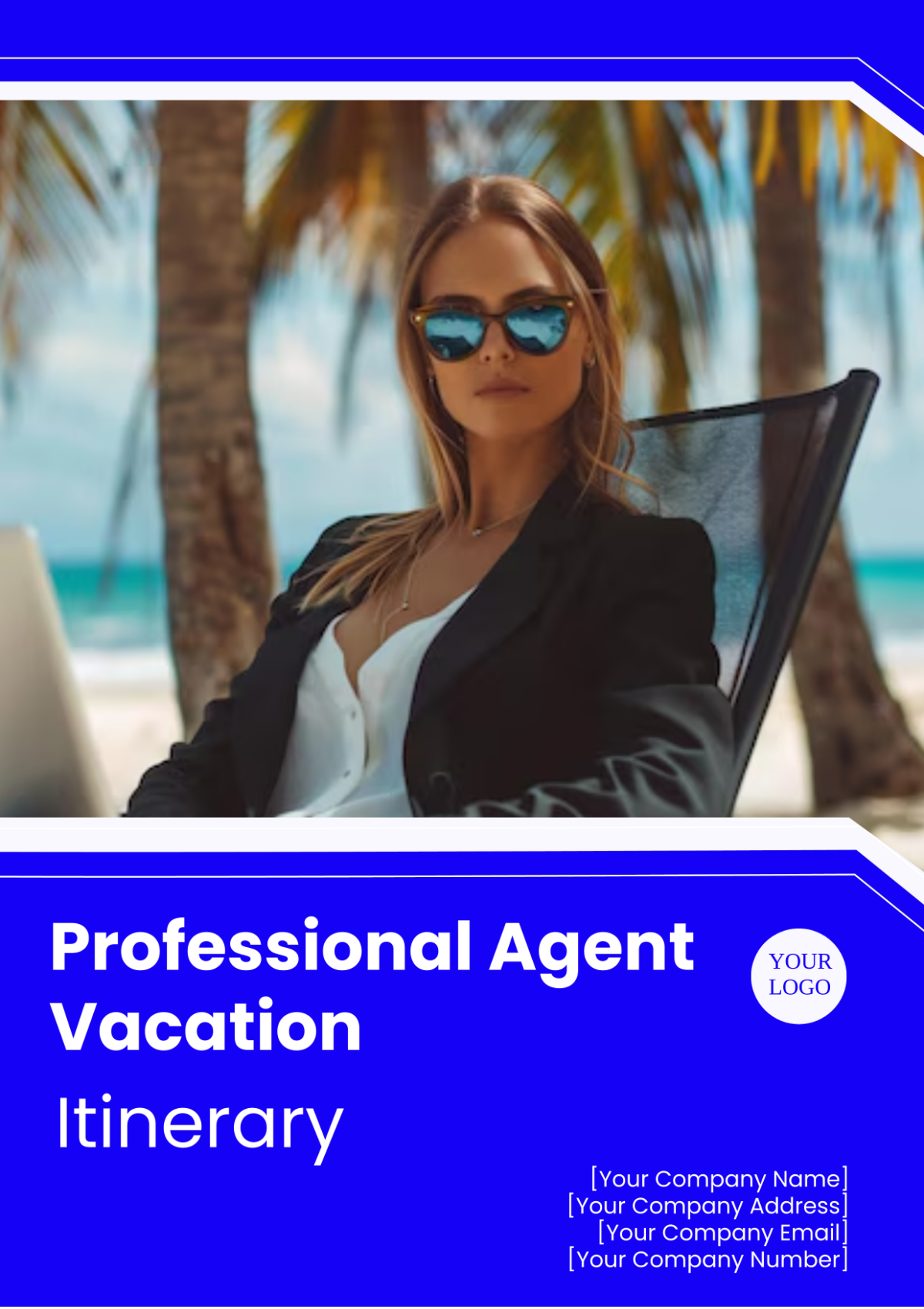 Professional Agent Vacation Itinerary Template - Edit Online & Download