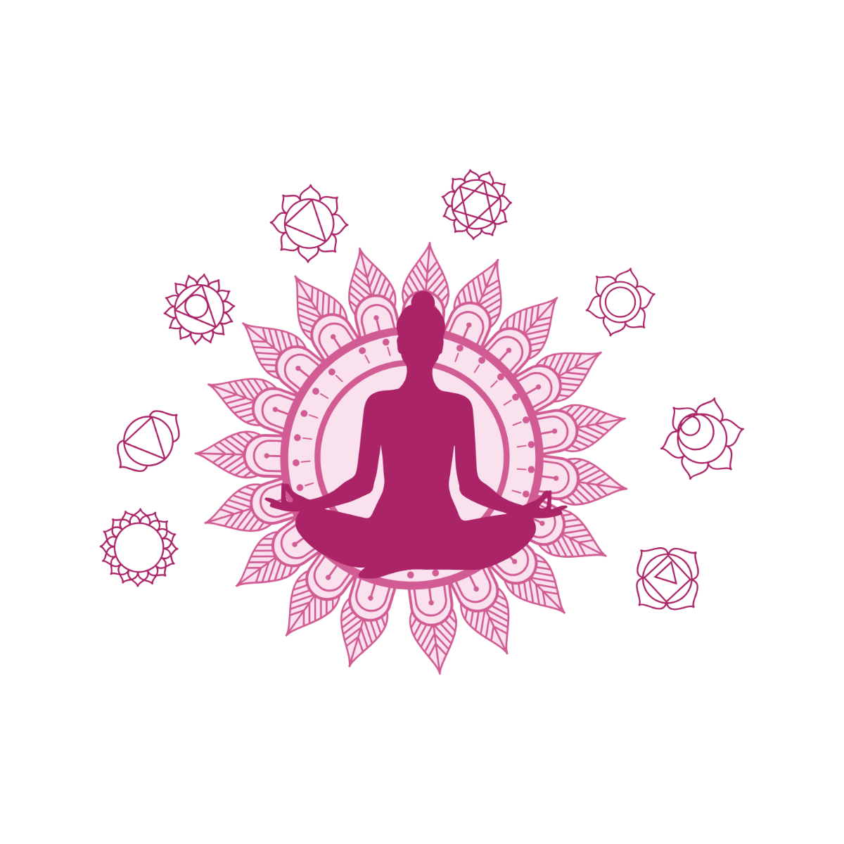 Yoga Chakra Clipart