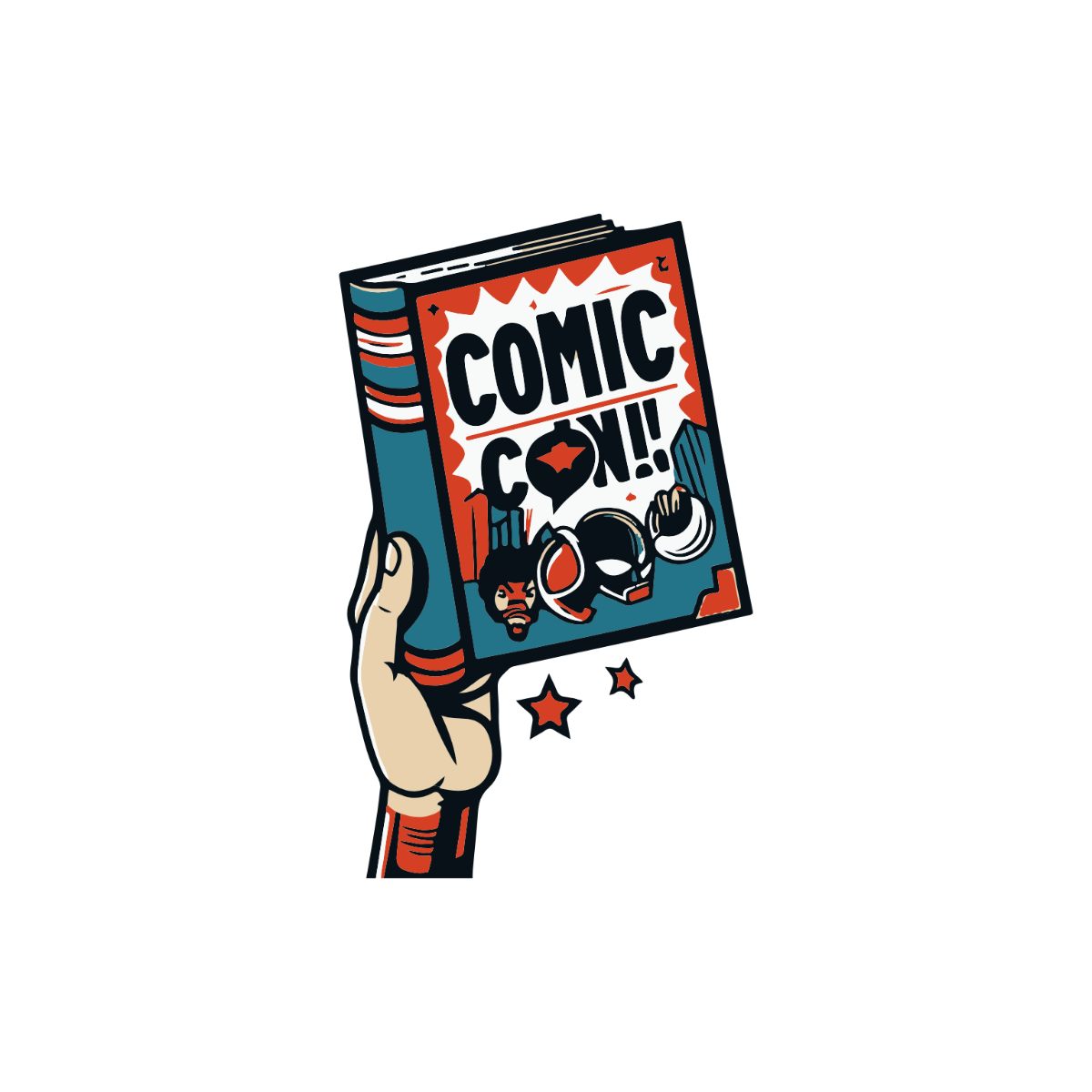 Comic Book Clipart - Edit Online & Download