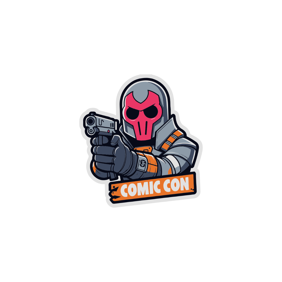 Comic Con Cosplay Clipart - Edit Online & Download