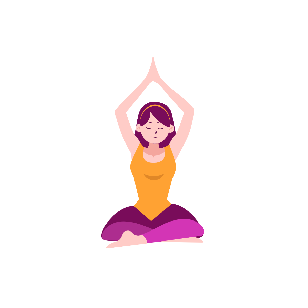 Yoga Pose Clipart - Edit Online | Template.net