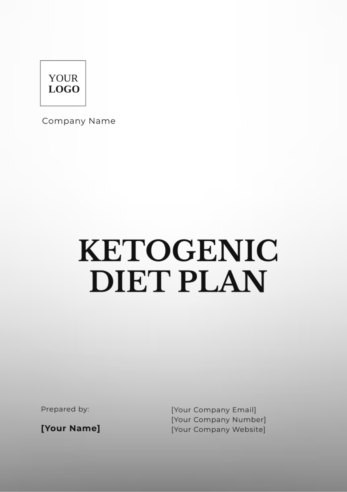 Free Ketogenic Diet Plan Template - Edit Online & Download | Template.net