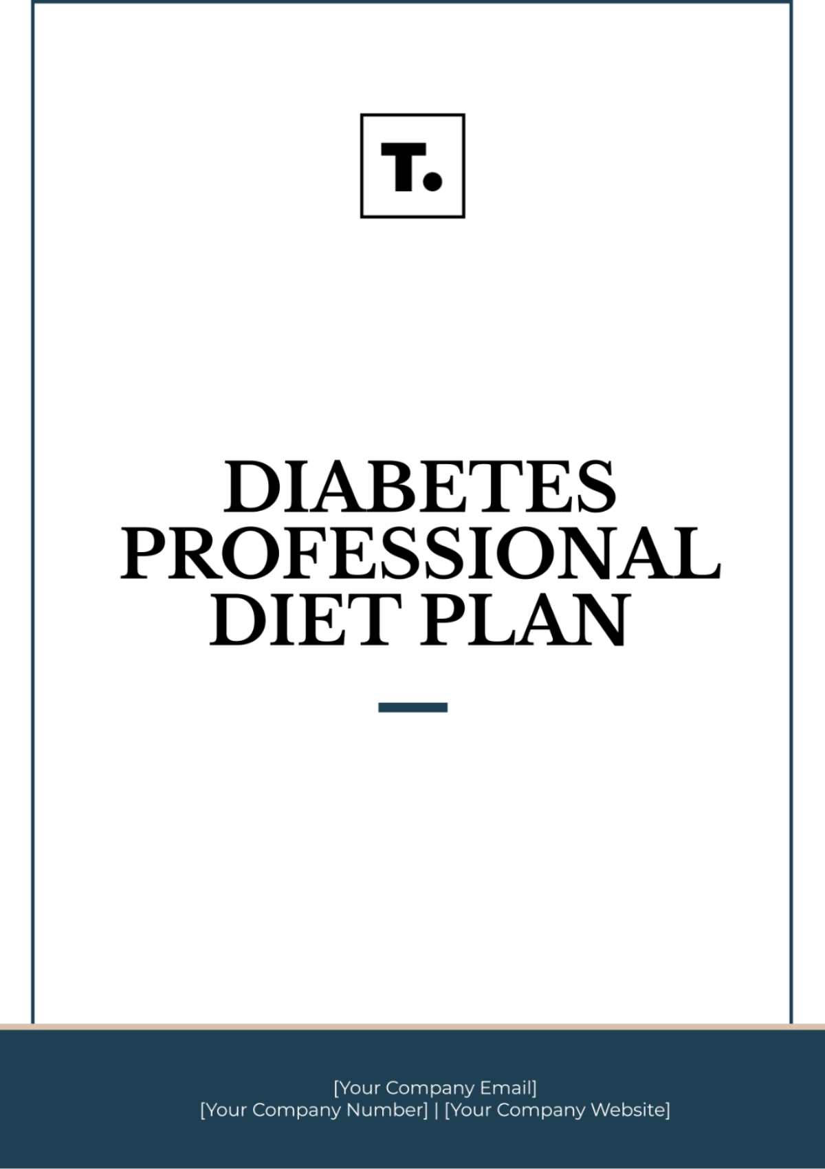 Diabetes Professional Diet Plan Template - Edit Online & Download