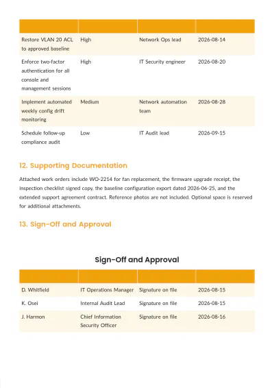 Free Equipment Report Template to Edit Online