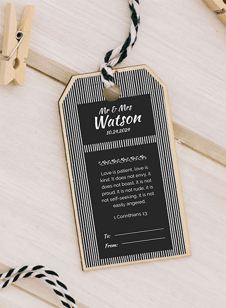 Free Gift Tag Template: Download 47+ Tags in PSD, Illustrator, Word ...