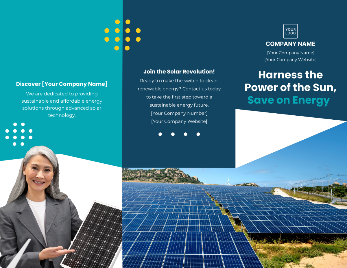 Solar Energy Brochure Template - Edit Online & Download