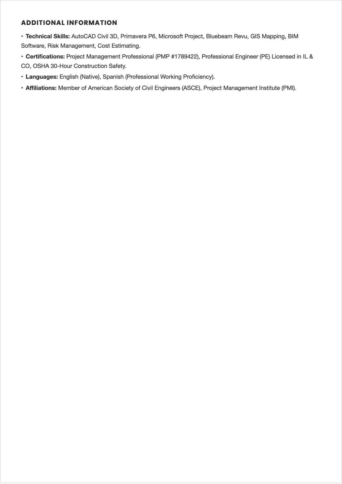Free Experienced ATS Resume Outline Template, AI Resume Builder