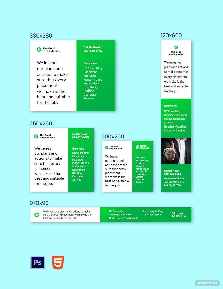 Employment Agency Ads Template