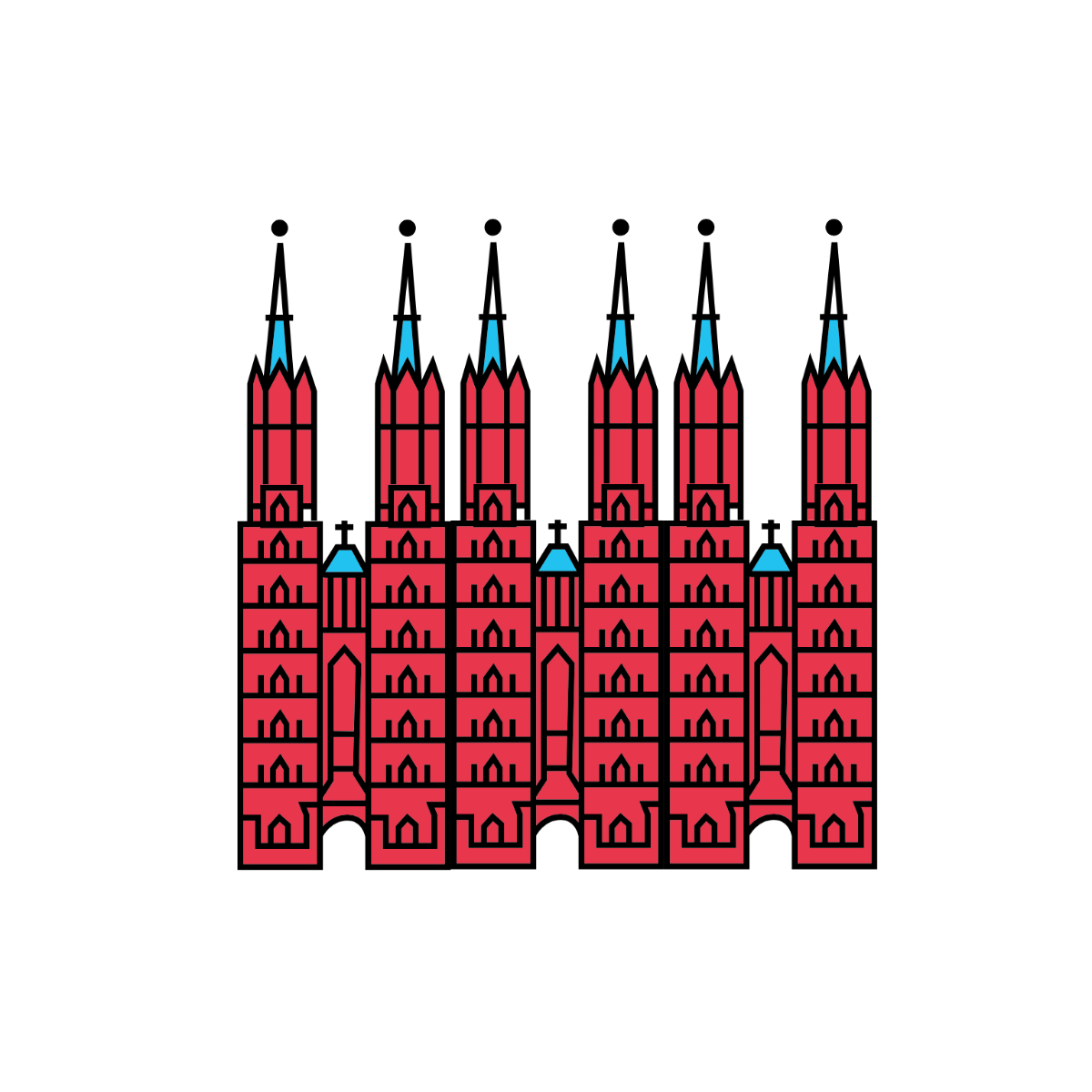 Simple Europe Clipart