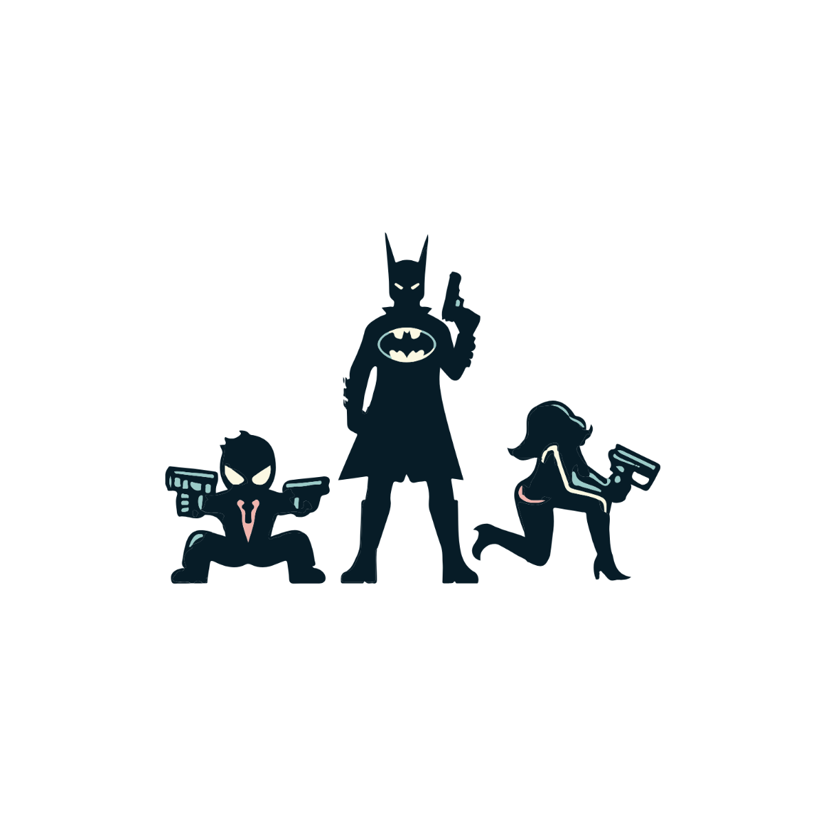 Comic Con Silhouette Clipart