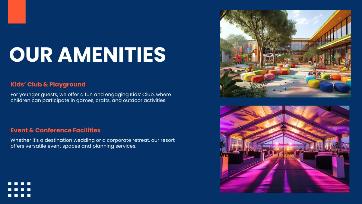 Free Resort Presentation Template to Edit Online