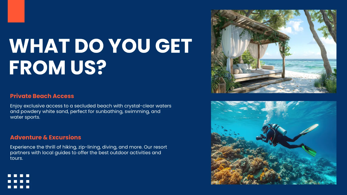 Free Resort Presentation Template to Edit Online