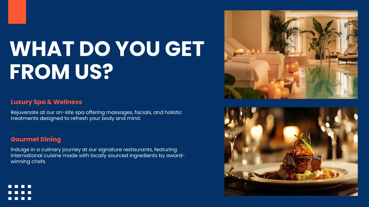 Free Resort Presentation Template to Edit Online