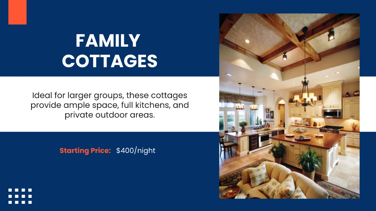 Free Resort Presentation Template to Edit Online