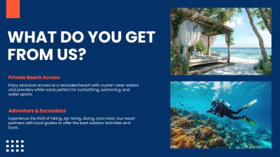 Free Resort Presentation Template to Edit Online