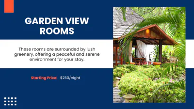 Free Resort Presentation Template to Edit Online