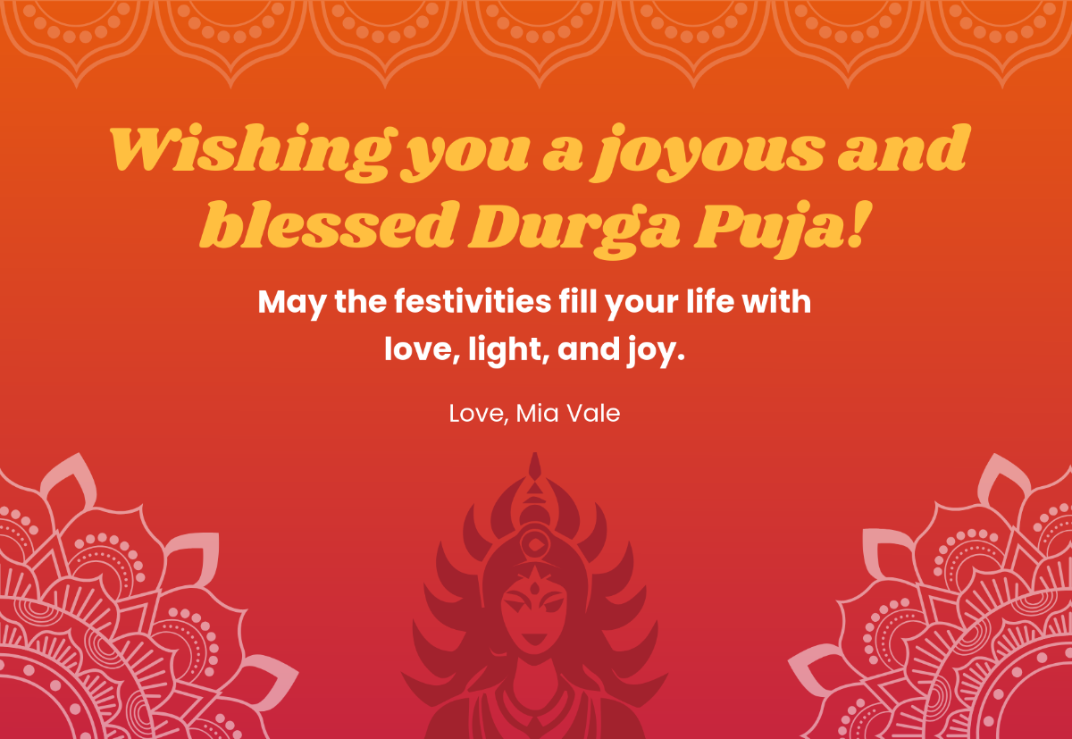 Happy Durga Puja