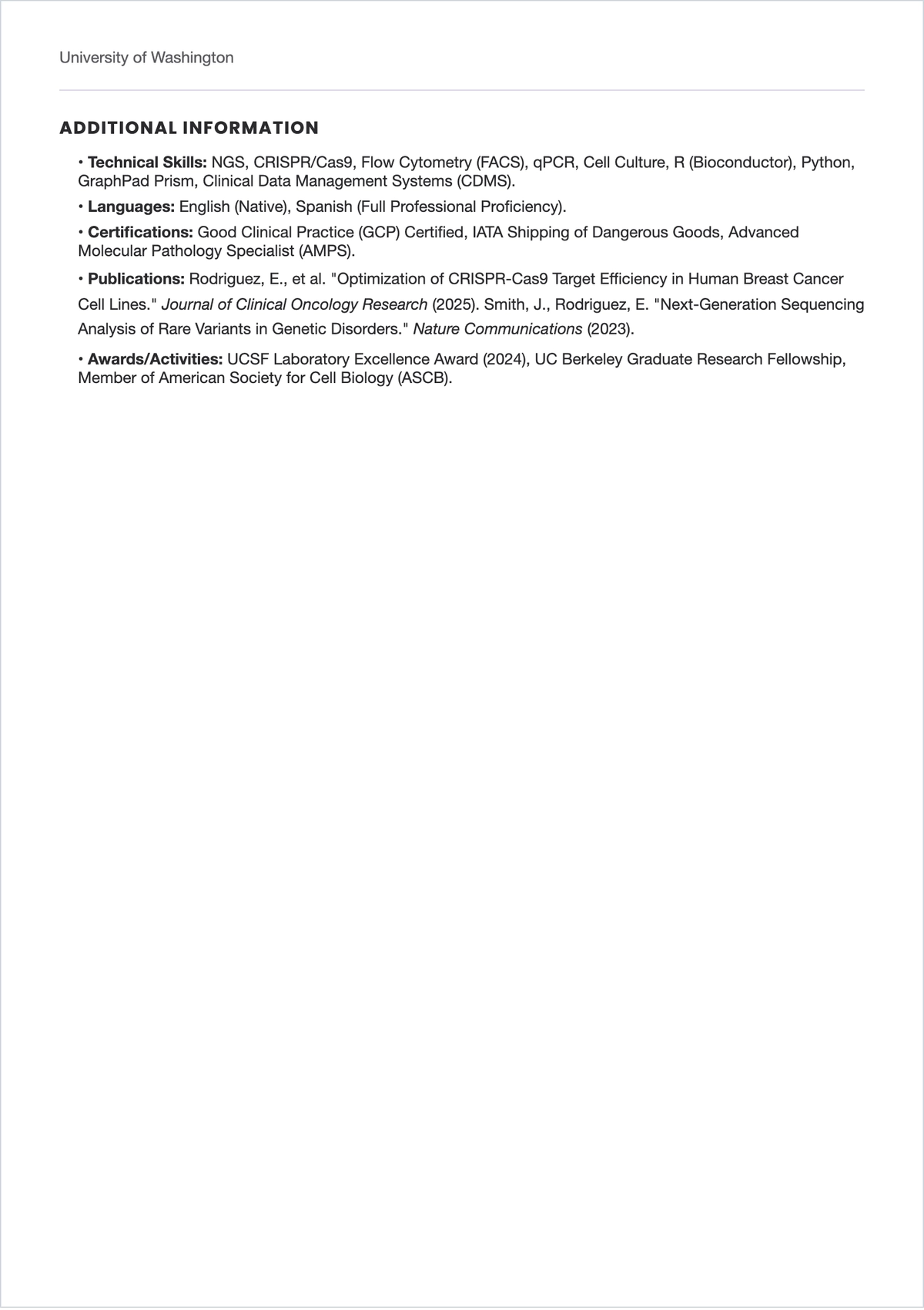 Free Research Assistant Academic ATS CV Template, AI CV Builder