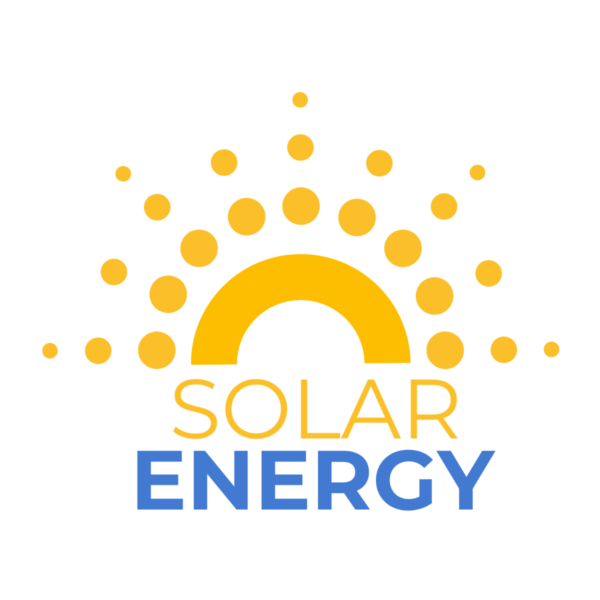 Solar Energy Logo Template - Edit Online & Download