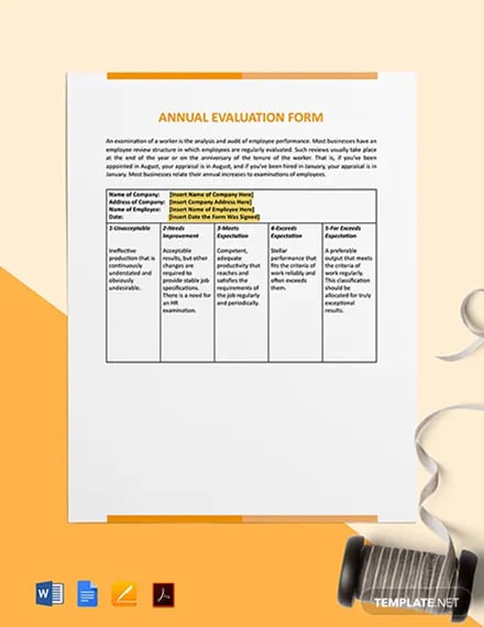 FREE Candidate Evaluation Form Template PDF Word Apple Pages