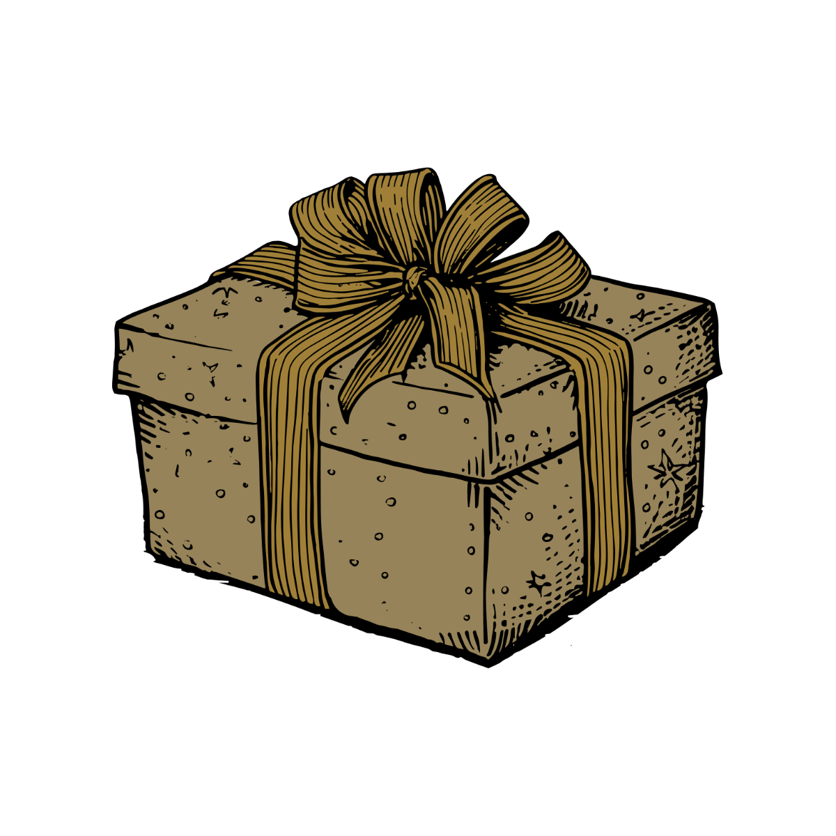 Vintage Gift Clipart - Edit Online | Template.net