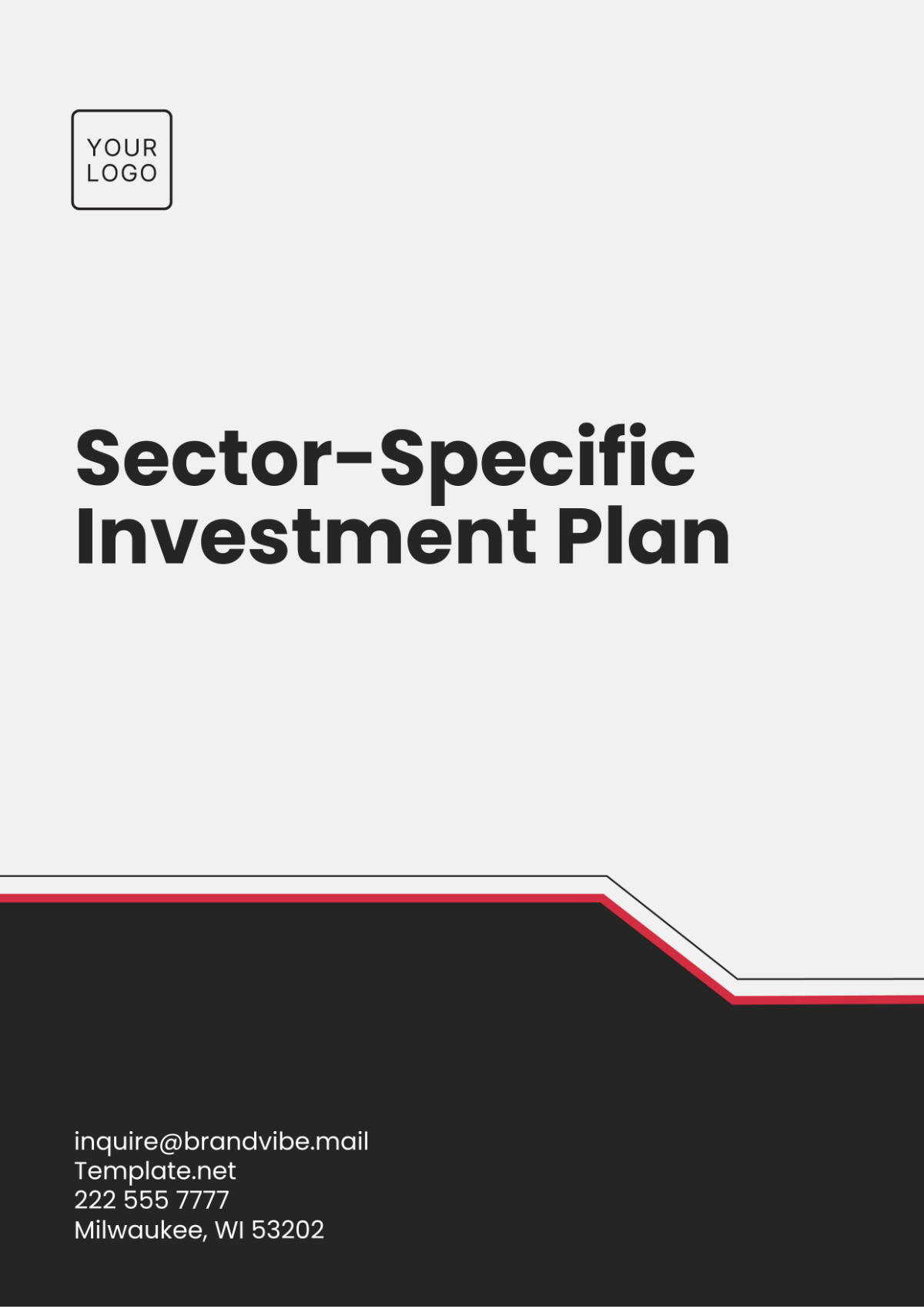 Sector-Specific Investment Plan Template