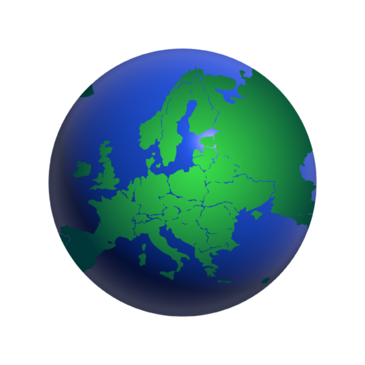 Europe Globe Clipart - Edit Online | Template.net