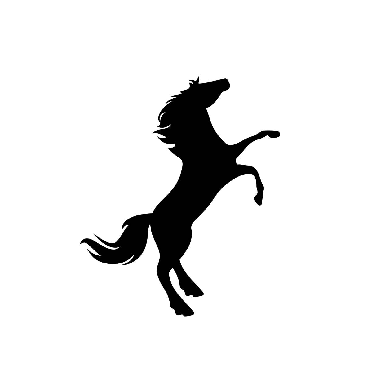 Horse Silhouette Clipart