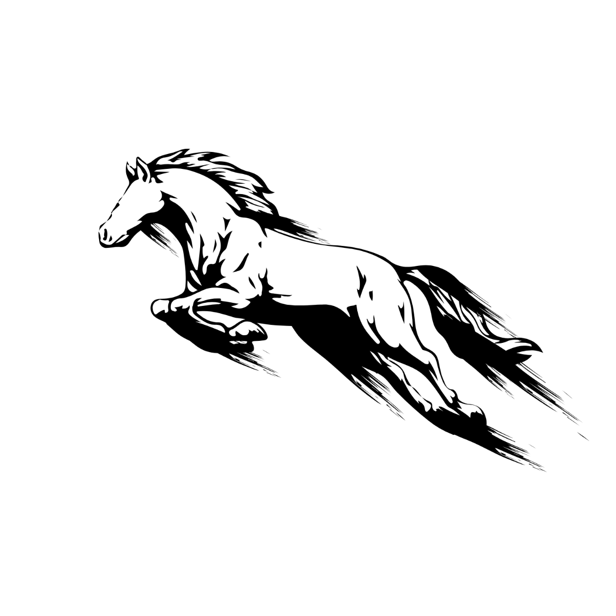 Hand-Drawn Horse Clipart