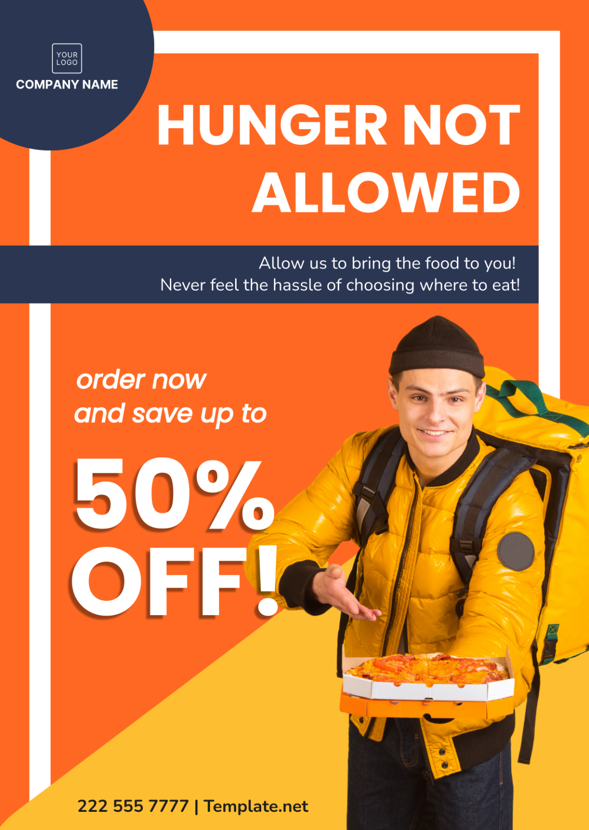 Food Delivery Ad Template - Download | Template.net