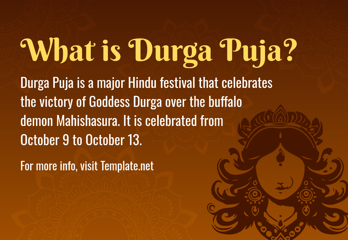 What and when is Durga Puja?