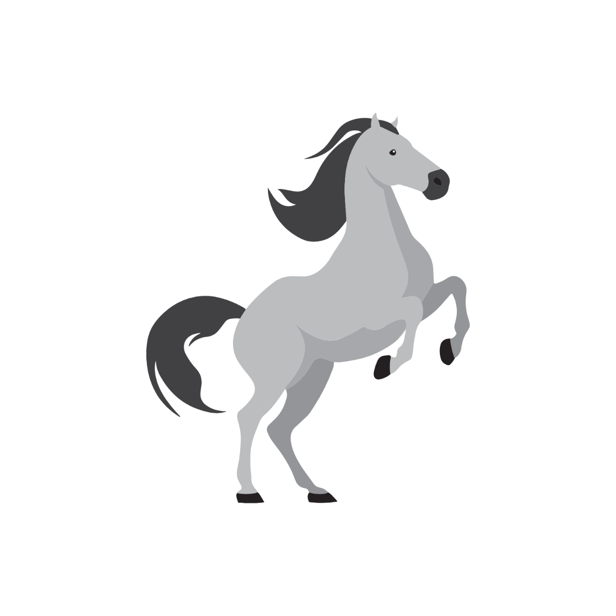 Cartoon Horse Clipart  - Edit Online | Template.net