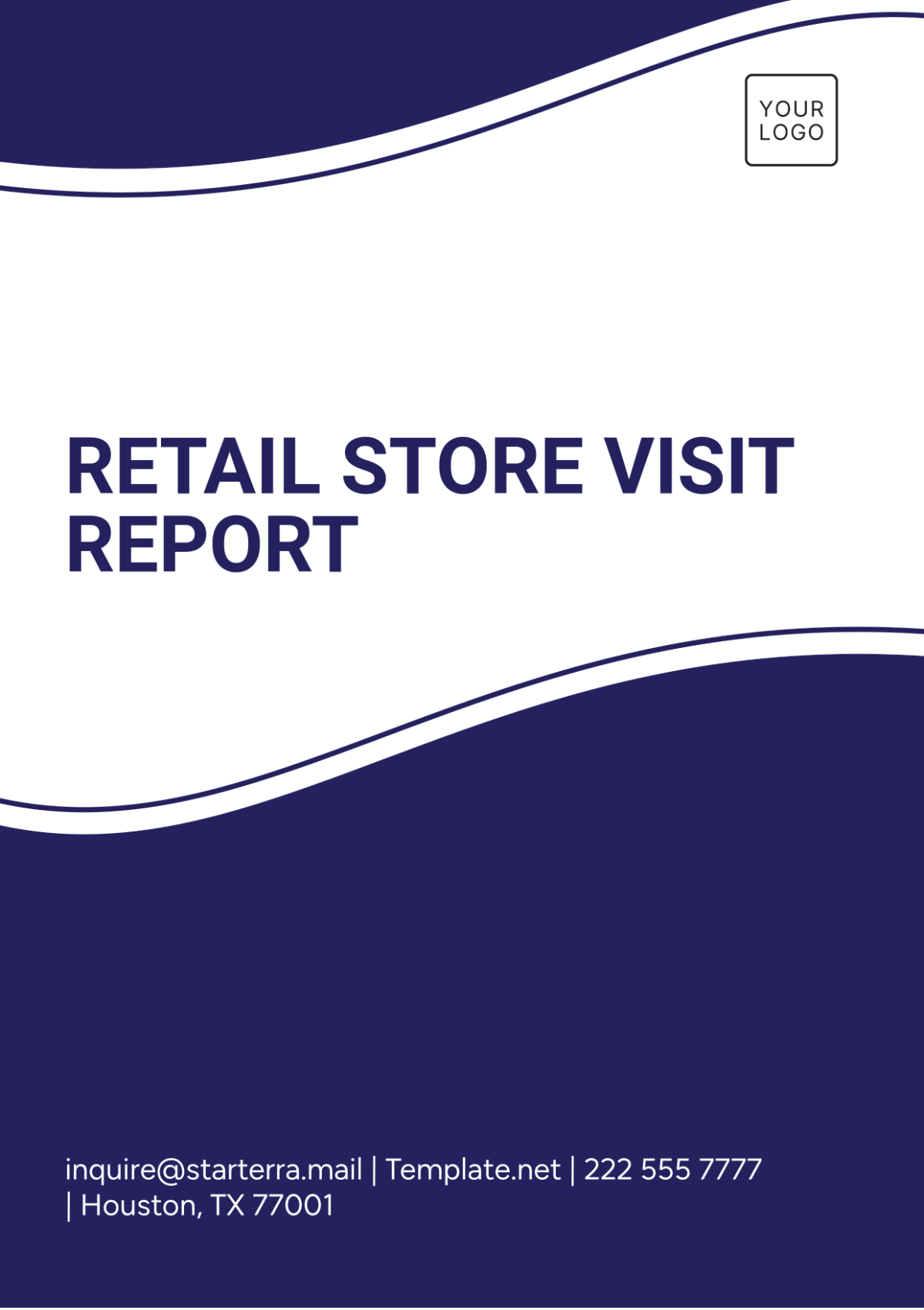 Retail Store Visit Report Template - Edit Online & Download