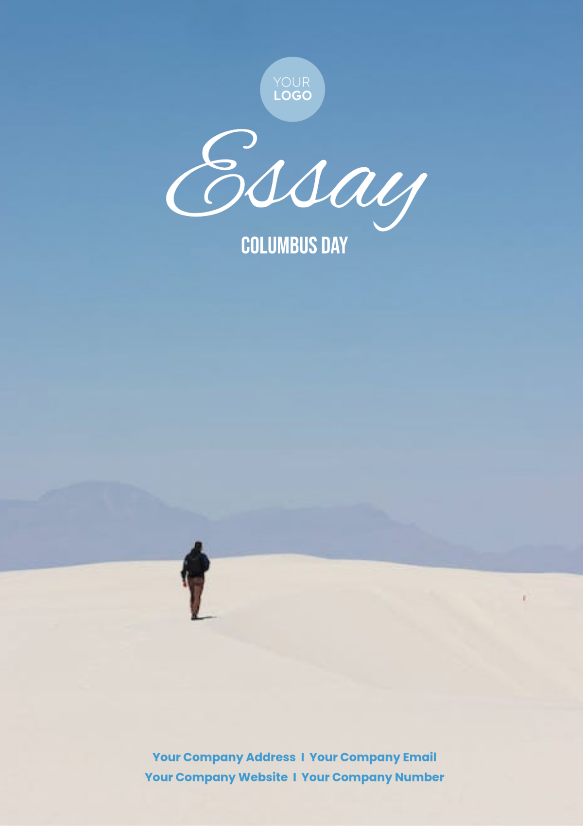 Columbus Day Essay Template - Edit Online & Download