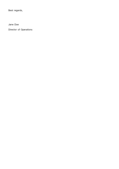 Free Professional Letterhead Template to Edit Online