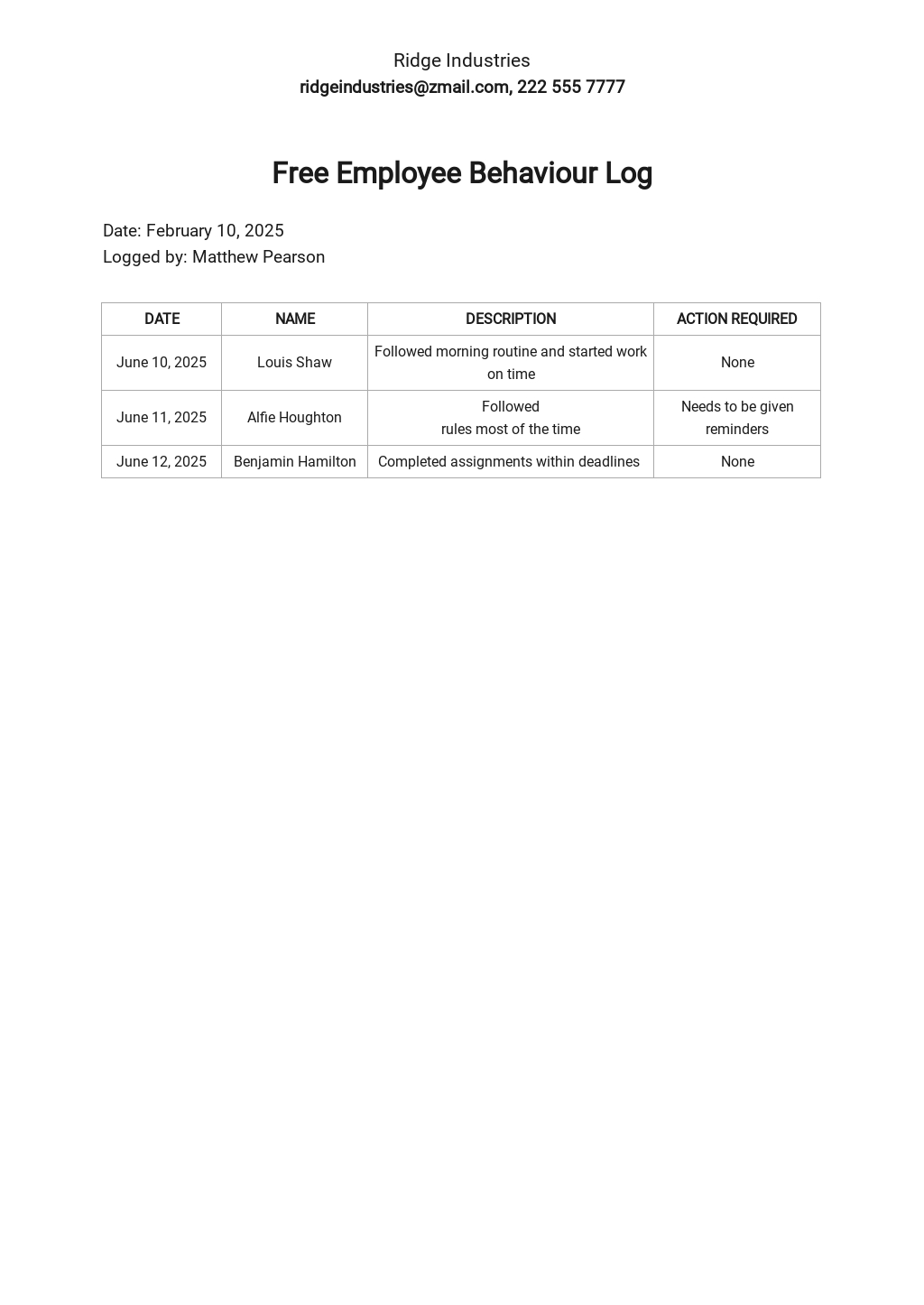 7+ FREE HR Management Templates [Edit & Download]