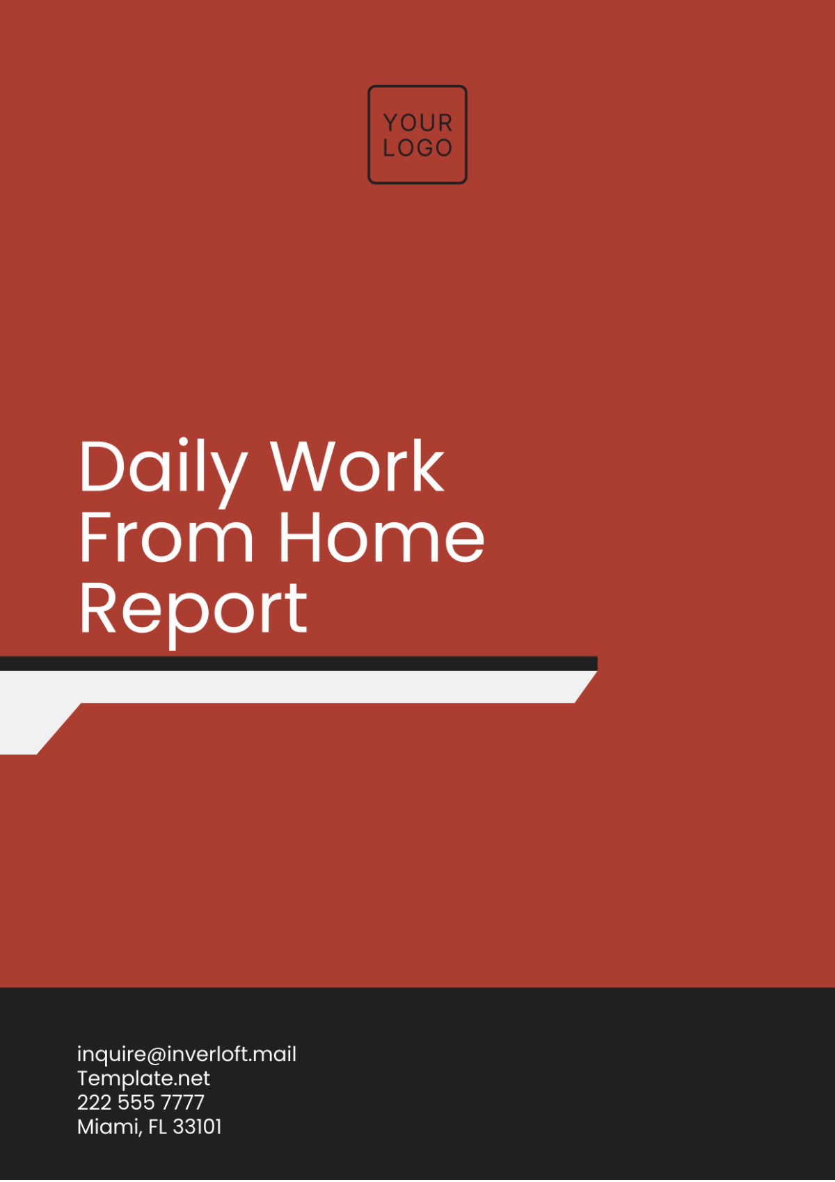 Sample Daily Work From Home Report Template - Edit Online & Download