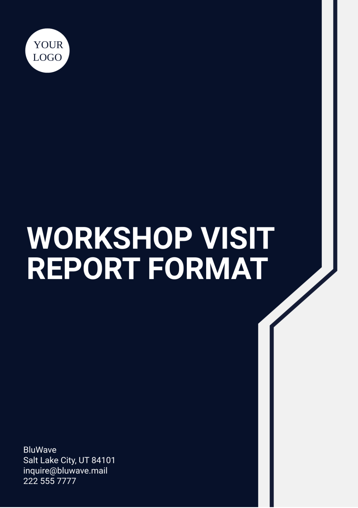 Workshop Visit Report Format Template - Edit Online & Download